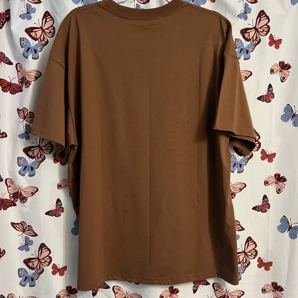 OVERSIZED "WEIGHTS LIFT US UP" T-SHIRT - Picture 2 of 3